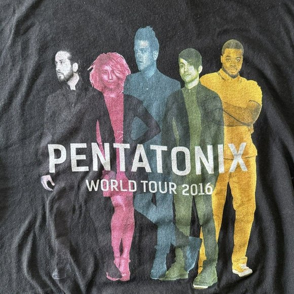 Pentatonix 2016 Tour Shirt Size L - Picture 1 of 2